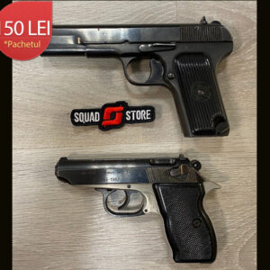 Pistol TT+Carpati calibrul 7,62x25/7,65x17 + 10/15 cartuse
