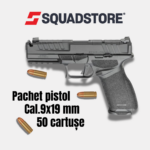 Pachet Pistol calibru 9x19/ 50 cartuse/persoana Cod 94
