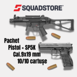 Pachet pistol +SP5K 9X19/ 10 / 10 cartuse Cod 91