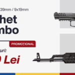 1 Decembrie: Combo Pistol + Kalașnikov 10/10 cartușe Cod 502