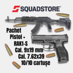 Pachet pistol cal.9x19mm + carabina RAK1-S cal. 7.62x39 / 10 / 10 cartuse Cod 502